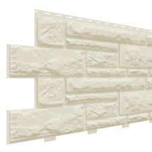 Фасадная панель Доломит, коллекция Доломит, Цвет: Слоновая кость