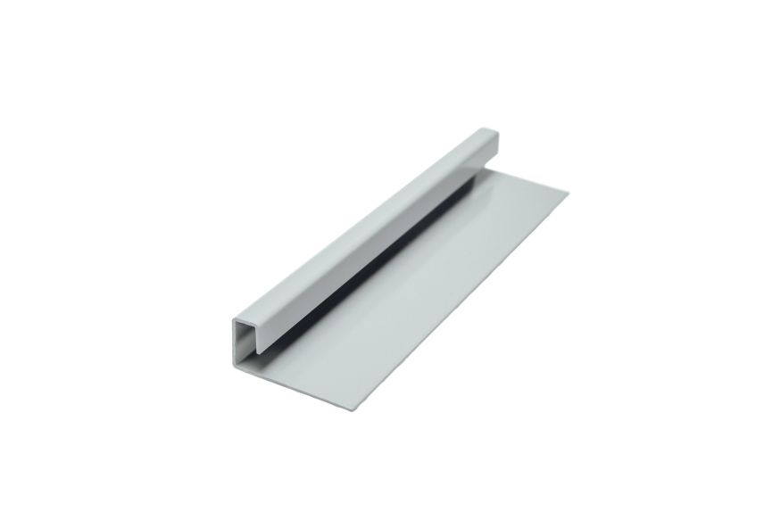 J- профиль завершающий алюминиевый Fibraplank купить в Краснодаре