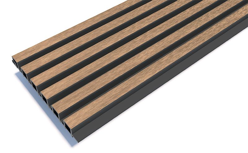 Реечные панели Woodwex, Lines Ultra, Maple купить в Краснодаре