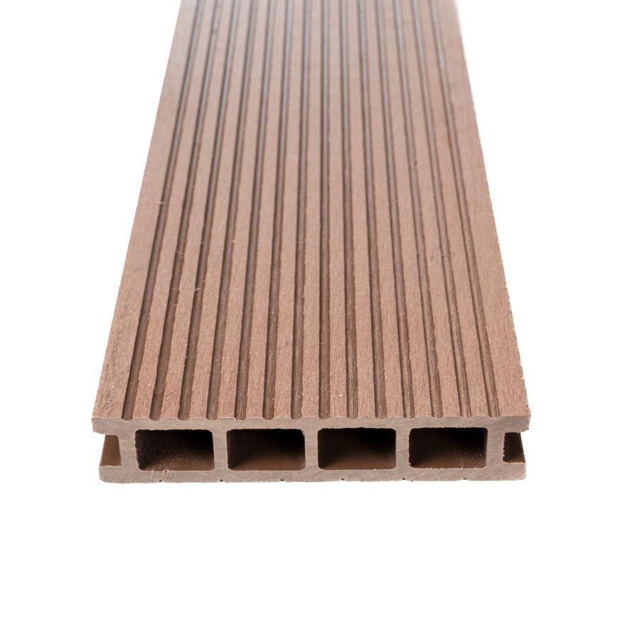 Террасная доска Экодекинг Базик, Шоколад купить в Краснодаре