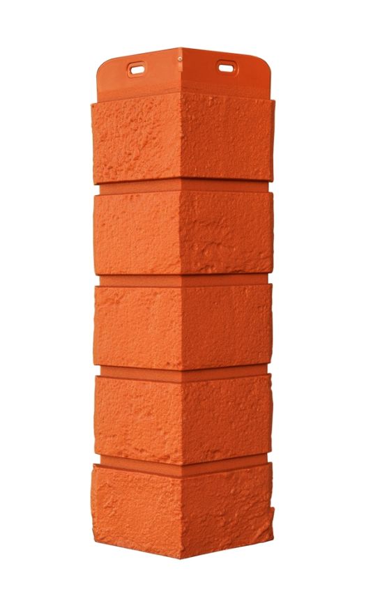Угол наружный Grand Line, Состаренный кирпич Classic, Терракотовый купить в Краснодаре