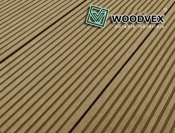 Террасная доска WOODVEX Select из ДПК цвета Кофе купить в Краснодаре