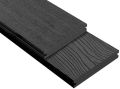 Террасная доска DPK Outdoor 3D полнотелая STORM/OCEAN BLACK черного цвета купить в Краснодаре