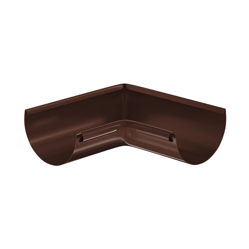 Угол желоба внутренний Aquasystem, RAL 8017 Коричневый 125/90 купить в Краснодаре