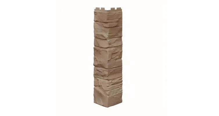 Угол наружный VOX Solid Stone Umbria коричневый камень купить в Краснодаре
