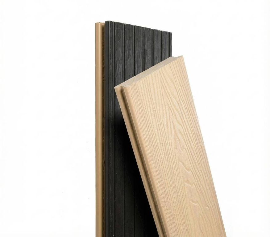 Террасная доска Экодекинг Скай коэкструзия полнотелая, Бук купить в Краснодаре