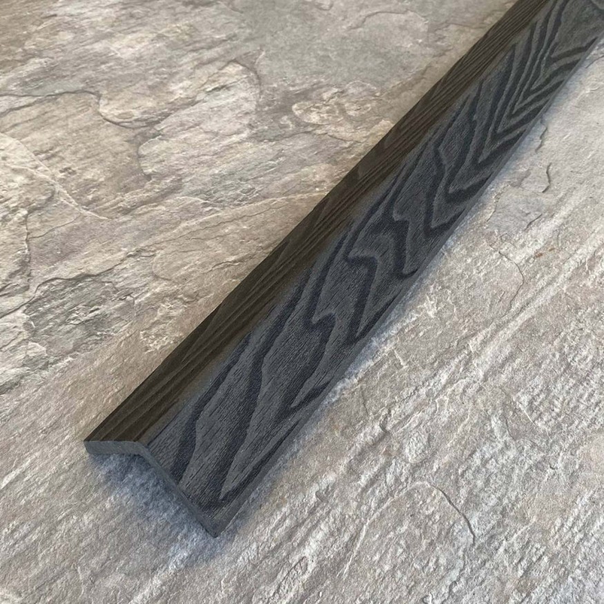 Угол EasyDecking, Wood-Х 50х50 Черное дерево купить в Краснодаре