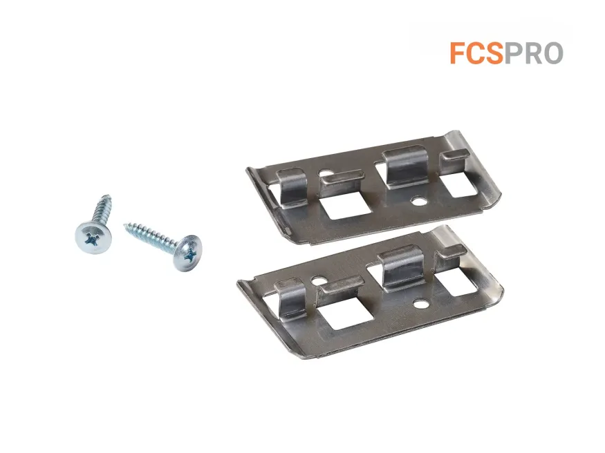 Кляймер FCSPRO Профи с саморезом по дереву (нержавейка) купить в Краснодаре