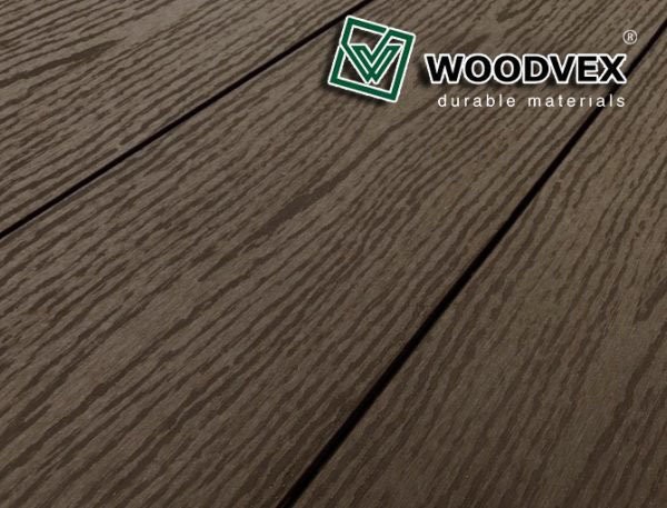 Террасная доска из ДПК WOODVEX Select в цвете Венге купить в Краснодаре