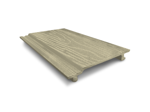 Фасадная панель ECODECKING из ДПК серого цвета купить в Краснодаре