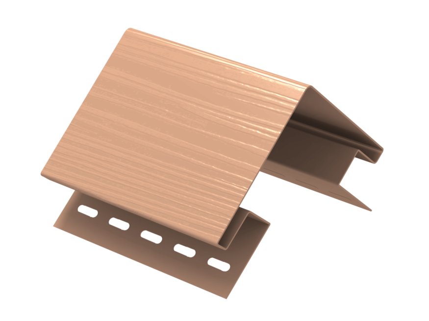 Наружный угол Ю-Пласт, Классика, Розовый цвет купить в Краснодаре