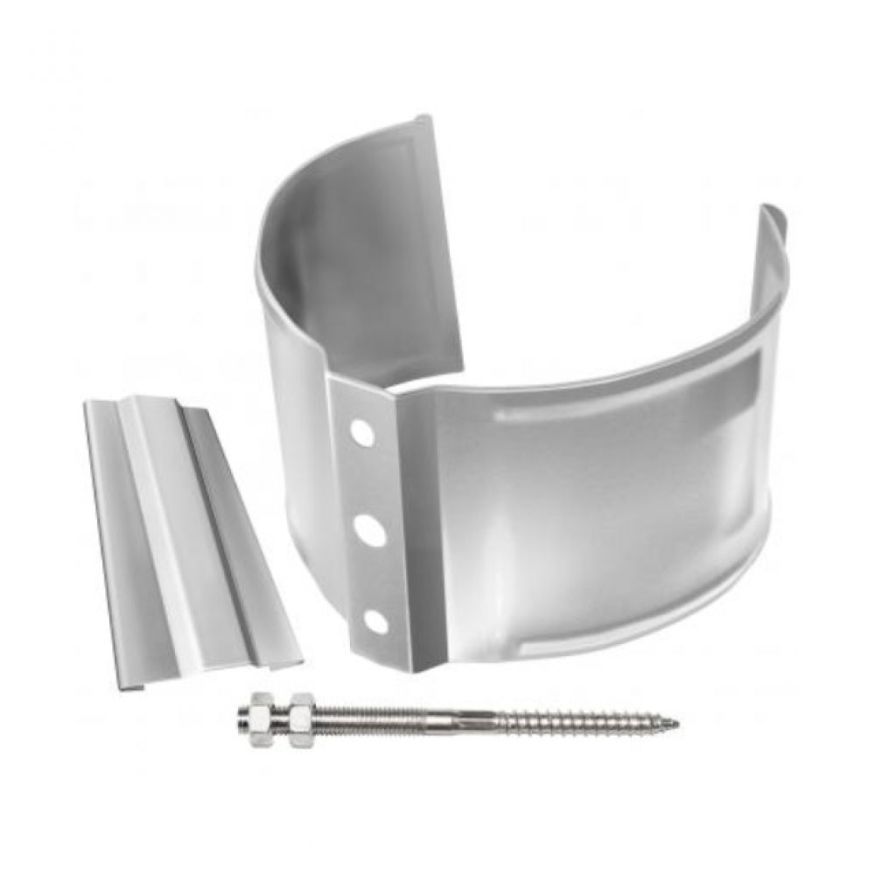 Кронштейн для трубы на кирпич, Grand Line, белый (RAL 9003) купить в Краснодаре